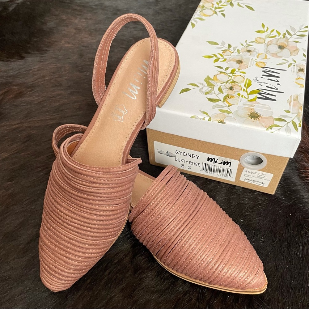 Slingback flats